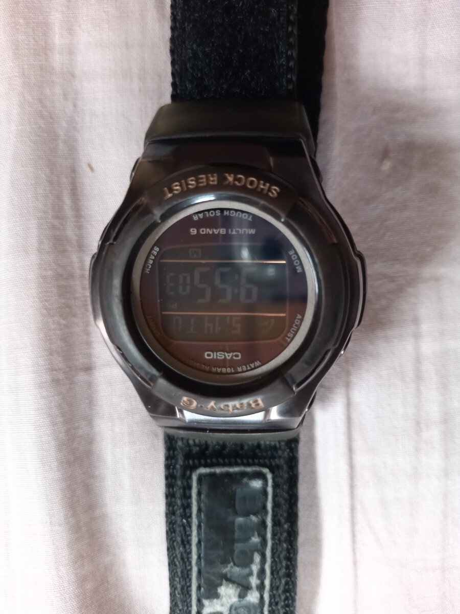 CASIO　ソーラーベビーg　中古品_画像1