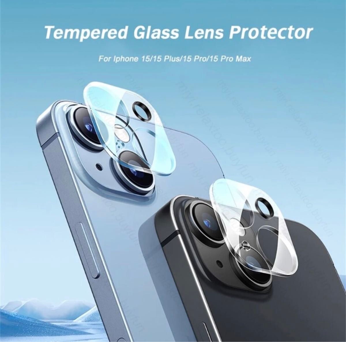 iPhone15 カメラカバー15plus レンズカバー 保護 ガラス