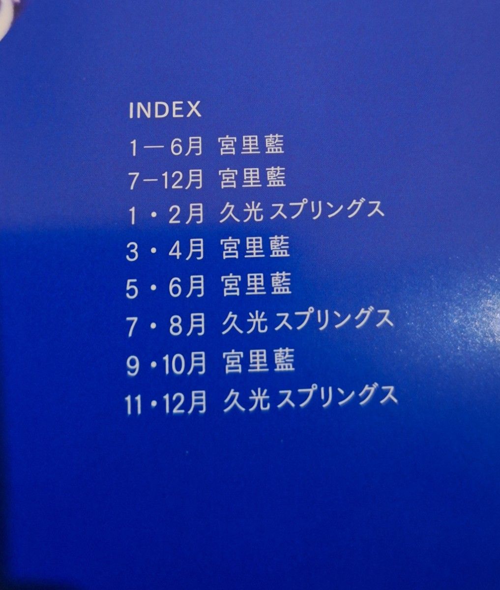 久光製薬カレンダー2022年★久光スプリングス★宮里藍