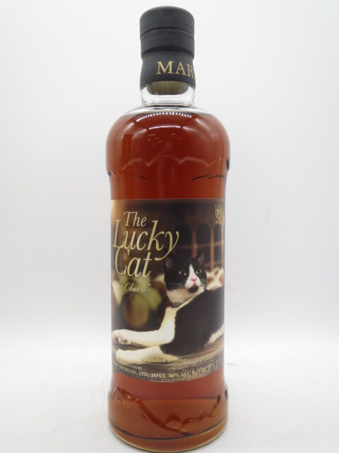 [福岡県内限定発送] 未開栓 本坊酒造 ザ・ラッキーキャット チョコ The Lucky Cat Choco 700ml 40% 送料無料_画像3