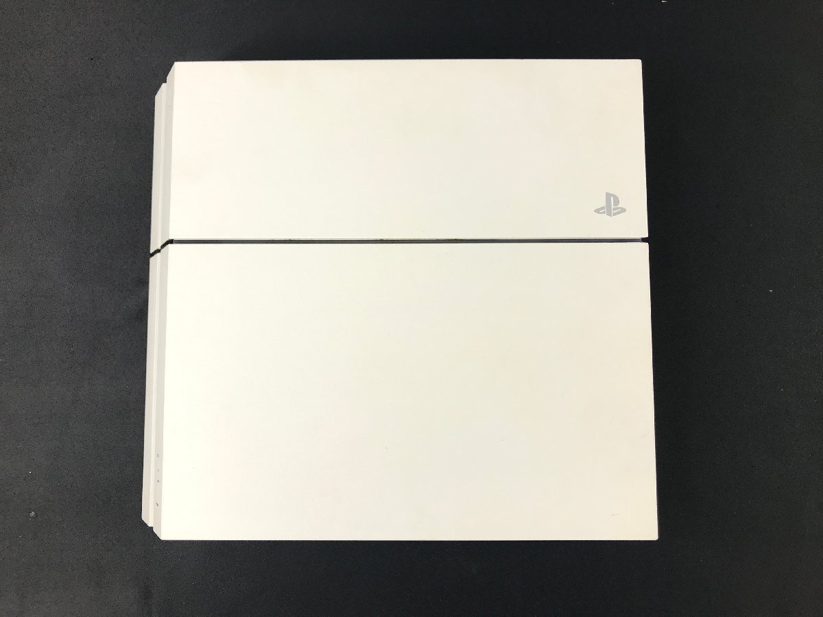 1円～ SONY ソニー Playstaion4 PS4 本体 CUH-1200A グレイシャーホワイト F05-08_画像1