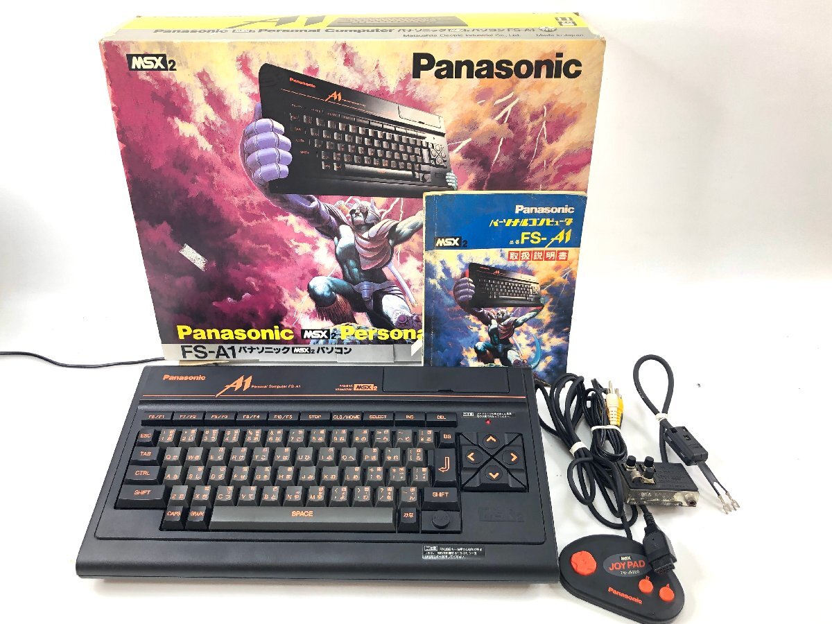 1 jpy ~ start-up OK Panasonic Panasonic FS-A1 MSX2 controller attaching personal computer F05-34