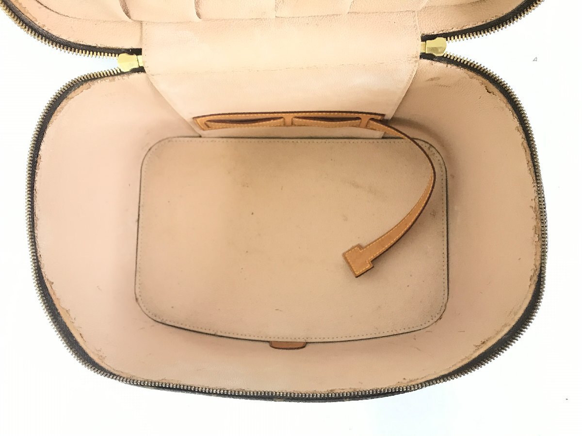 1 jpy ~ Louis Vuitton Louis Vuitton knee s vanity bag monogram cosme case M47280 F10-102