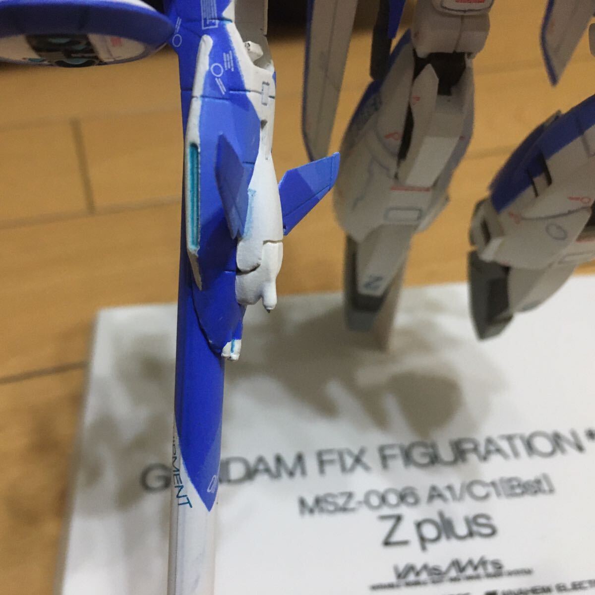 ガンダム GUNDAM FIX フィックス #0017a ゼータプラス Z Plus ブルー Blue ジャンク_画像10