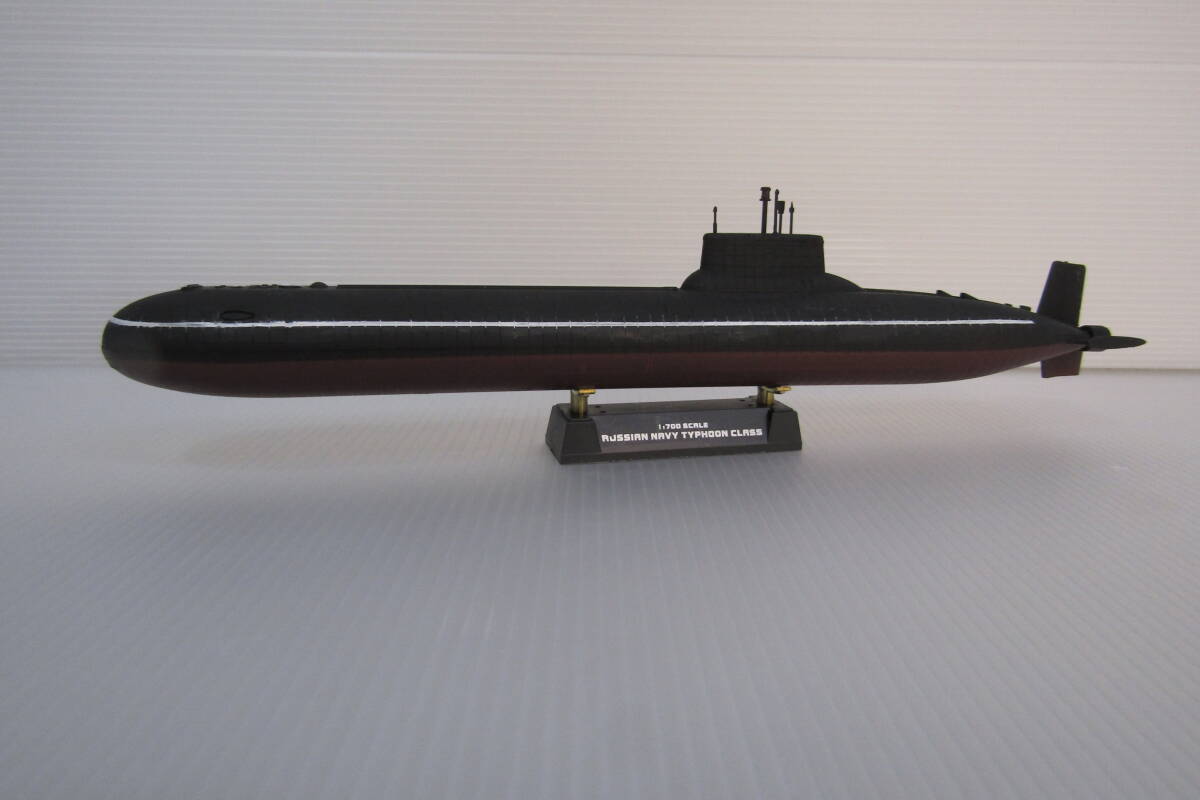 ロシア海軍 タイフーン級潜水艦 /完成品/1/700_画像8