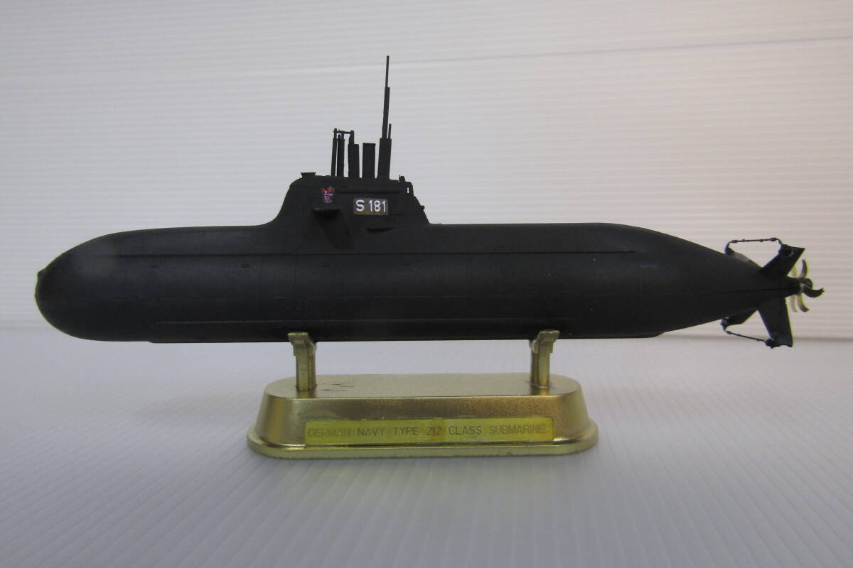 1/350/ final product / Germany navy 212 type . water .