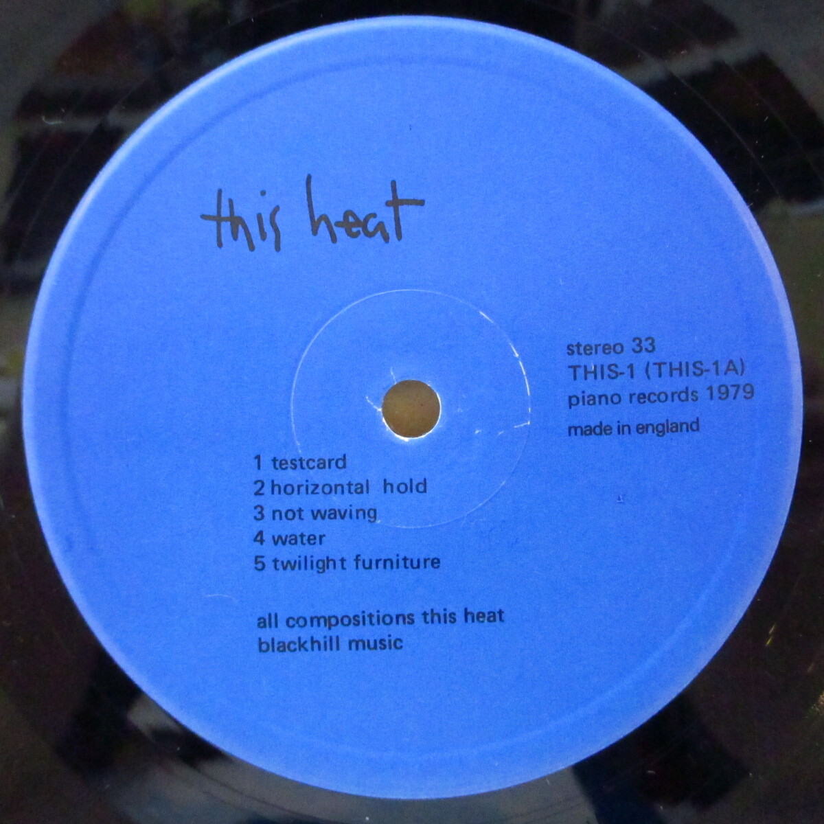 THIS HEAT(ディス・ヒート)-S.T. (UK 初回「Piano」社オリジナル LP_画像3