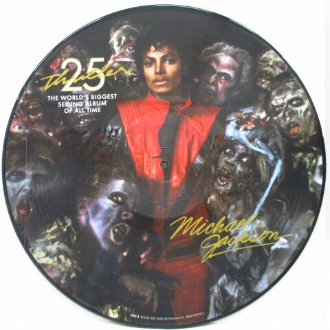 MICHAEL JACKSON (マイケル・ジャクソン) - Thriller 25 (EU 2008年限定ピクチャーLP+インサート)_画像3