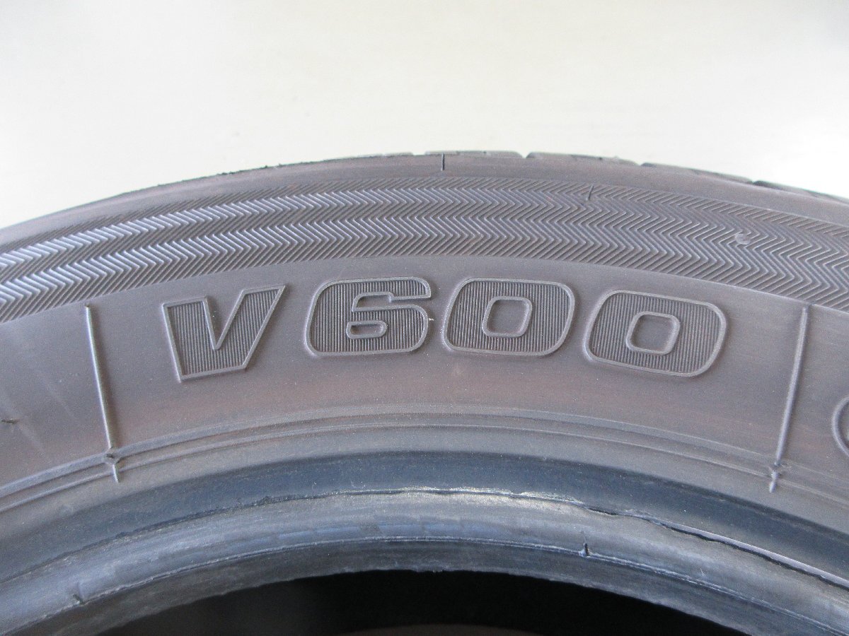 改 (R06/05/11) ■14インチ タイヤ / ブリヂストン V600 / 155/80R14 88/86N LT / 2本 / 中古 / 2023年製造_画像3