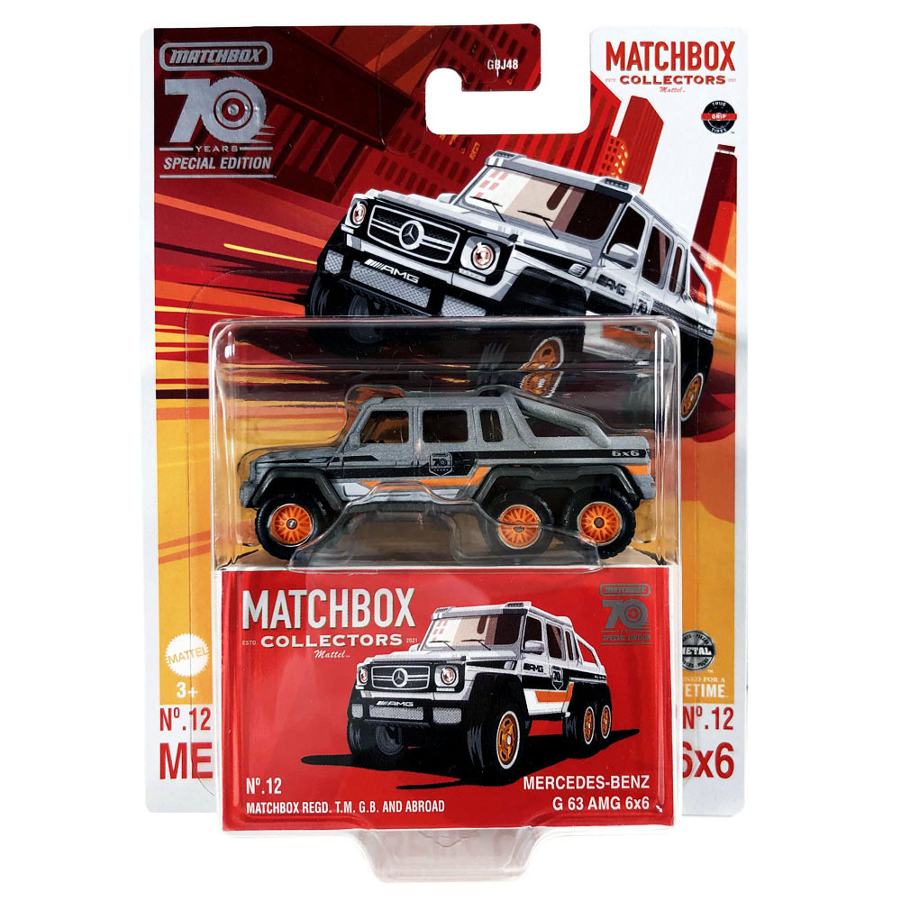 マッチボックス 2023　メルセデスベンツ G63 AMG 6×6　Matchbox コレクターズ 70周年スペシャルエディション_画像1