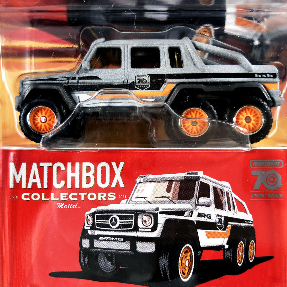 マッチボックス 2023　メルセデスベンツ G63 AMG 6×6　Matchbox コレクターズ 70周年スペシャルエディション_画像2