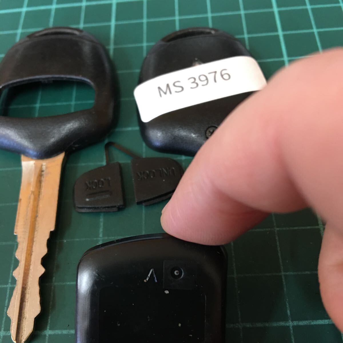 MS3976 Mitsubishi оригинальный дистанционный ключ ek Wagon Colt Toppo Town Box Mirage A печать 2 кнопка 