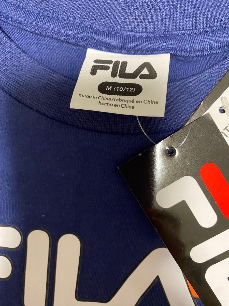 お値下げ！　コストコ購入　FILA フィラ Tシャツ　10〜12歳　160相当　未使用　未着用　運動会にも　迅速発送　