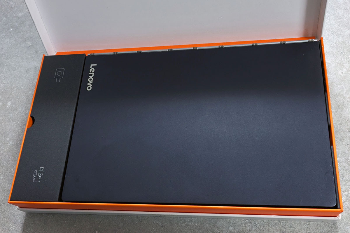 【動作品】LENOVO YOGA BOOK with Windows WIFU Carbon Black 64Gb YB1-X91F_画像5