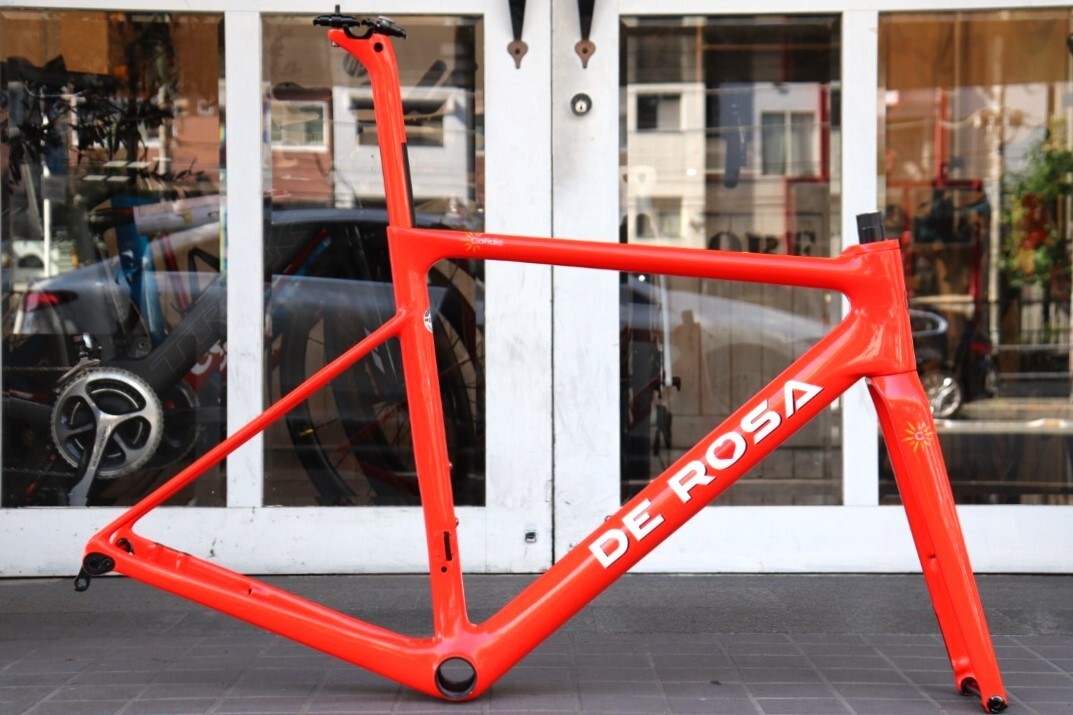 デローザ DE ROSA メラク ディスク MERAK DISK TEAM COFDIS 2020モデル 50サイズ カーボン ロードバイク フレームセット 【横浜店】_画像1