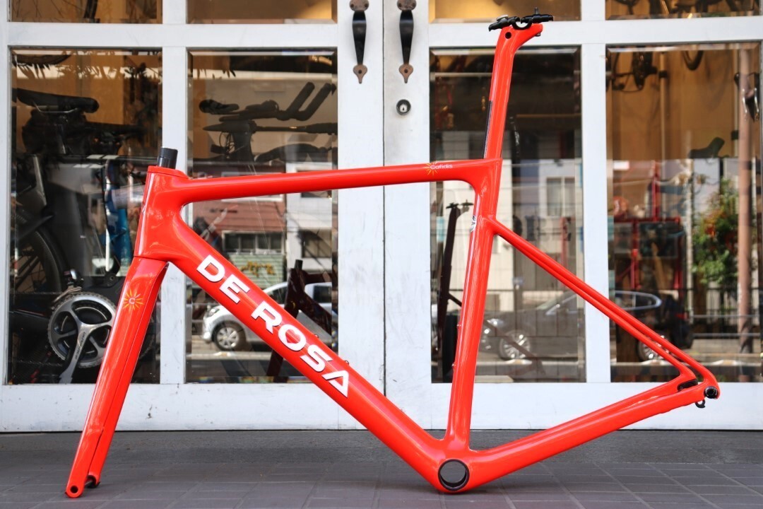 デローザ DE ROSA メラク ディスク MERAK DISK TEAM COFDIS 2020モデル 50サイズ カーボン ロードバイク フレームセット 【横浜店】_画像8