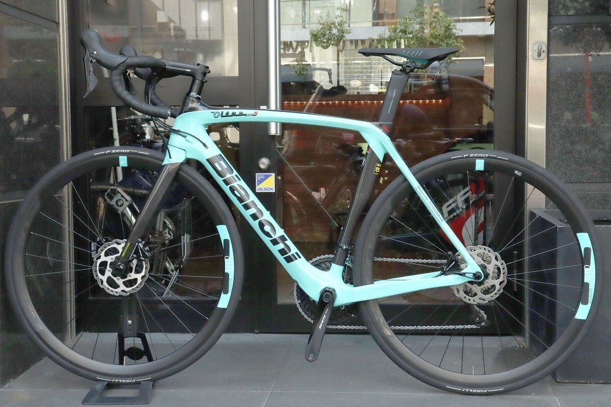 ビアンキ Bianchi オルトレ ディスク Oltre XR3 DISC 2021 55サイズ シマノ 105 R7020 11S カーボン ロードバイク 【東京南麻布店】_画像10