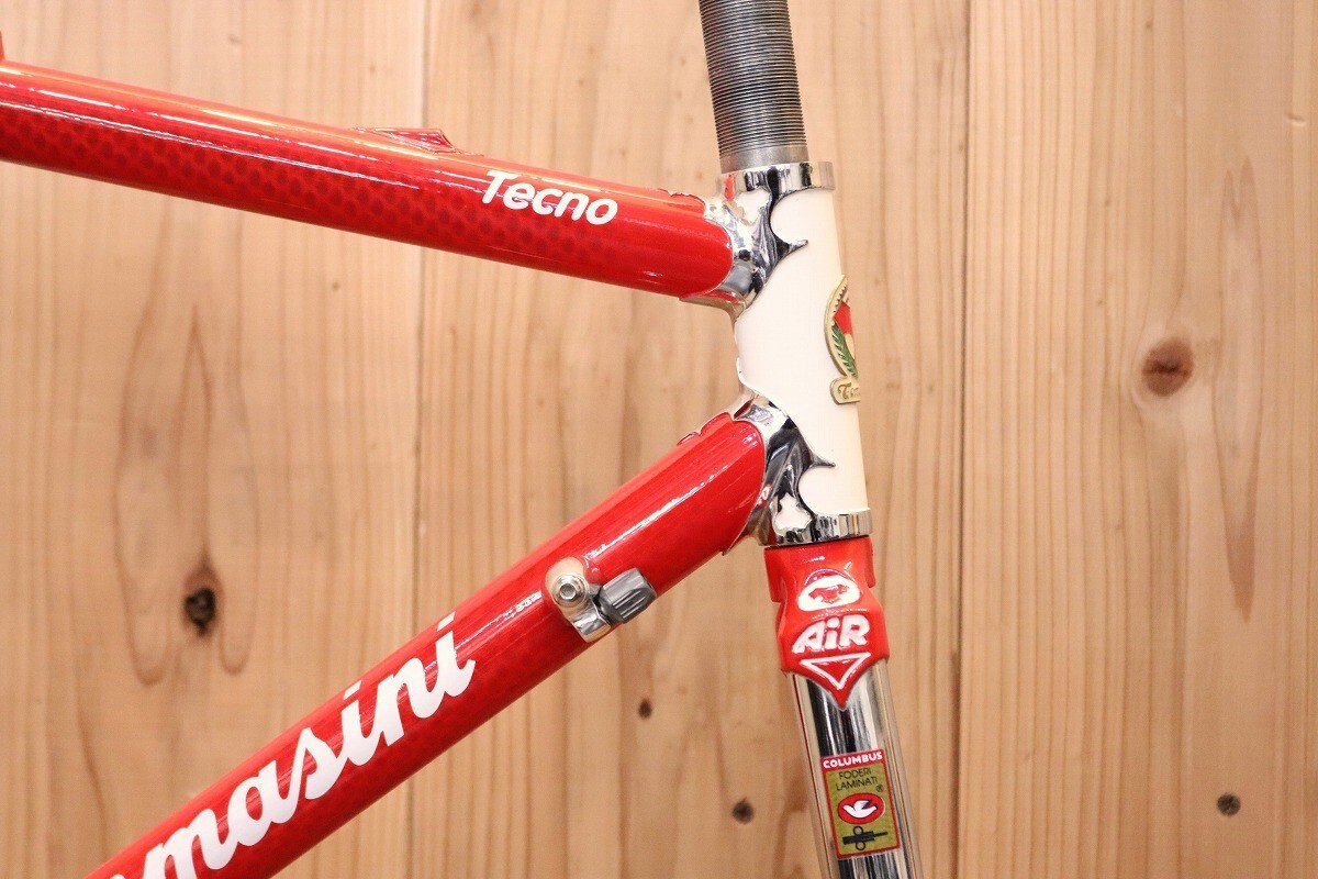 未使用 トマジーニ Tommasini TECNO 52サイズ クロモリ ロードバイク フレームセット 【芦屋店】_画像5