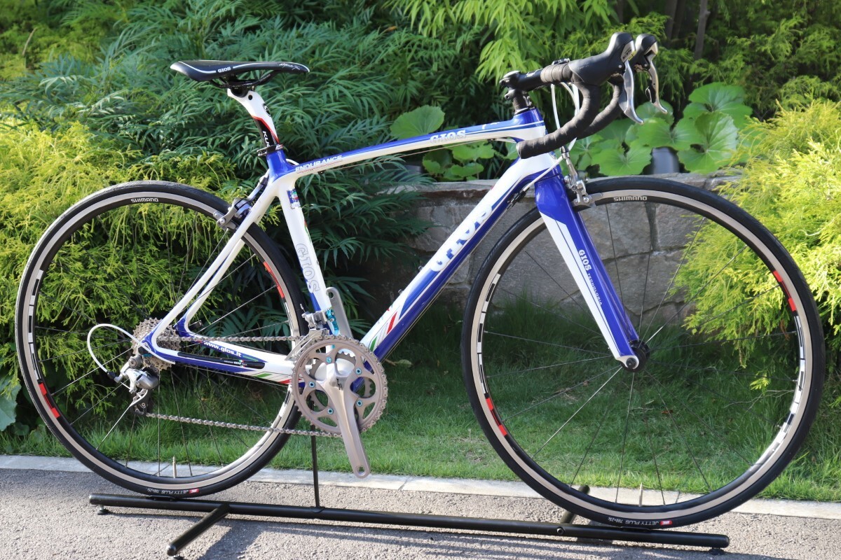 ji male GIOS Endurance ENDURANCE 2014 49 size Shimano 105 5700 10S carbon road bike [ Saitama . peace shop ]