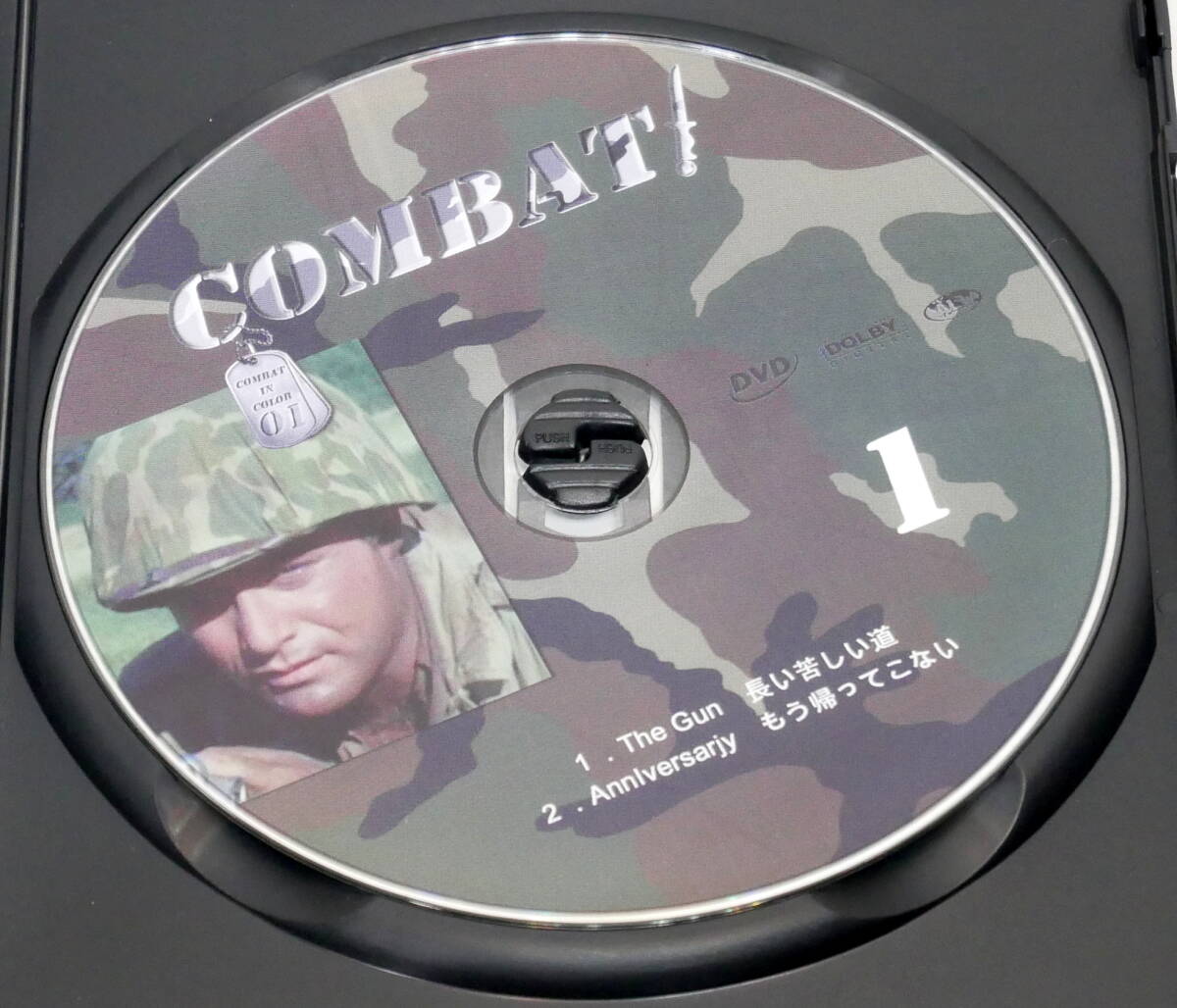 ▲(R605-I7) COMBAT コンバット DVD 1～12 BOXセット 戦争 映画 洋画 海外ドラマ コレクションの画像2