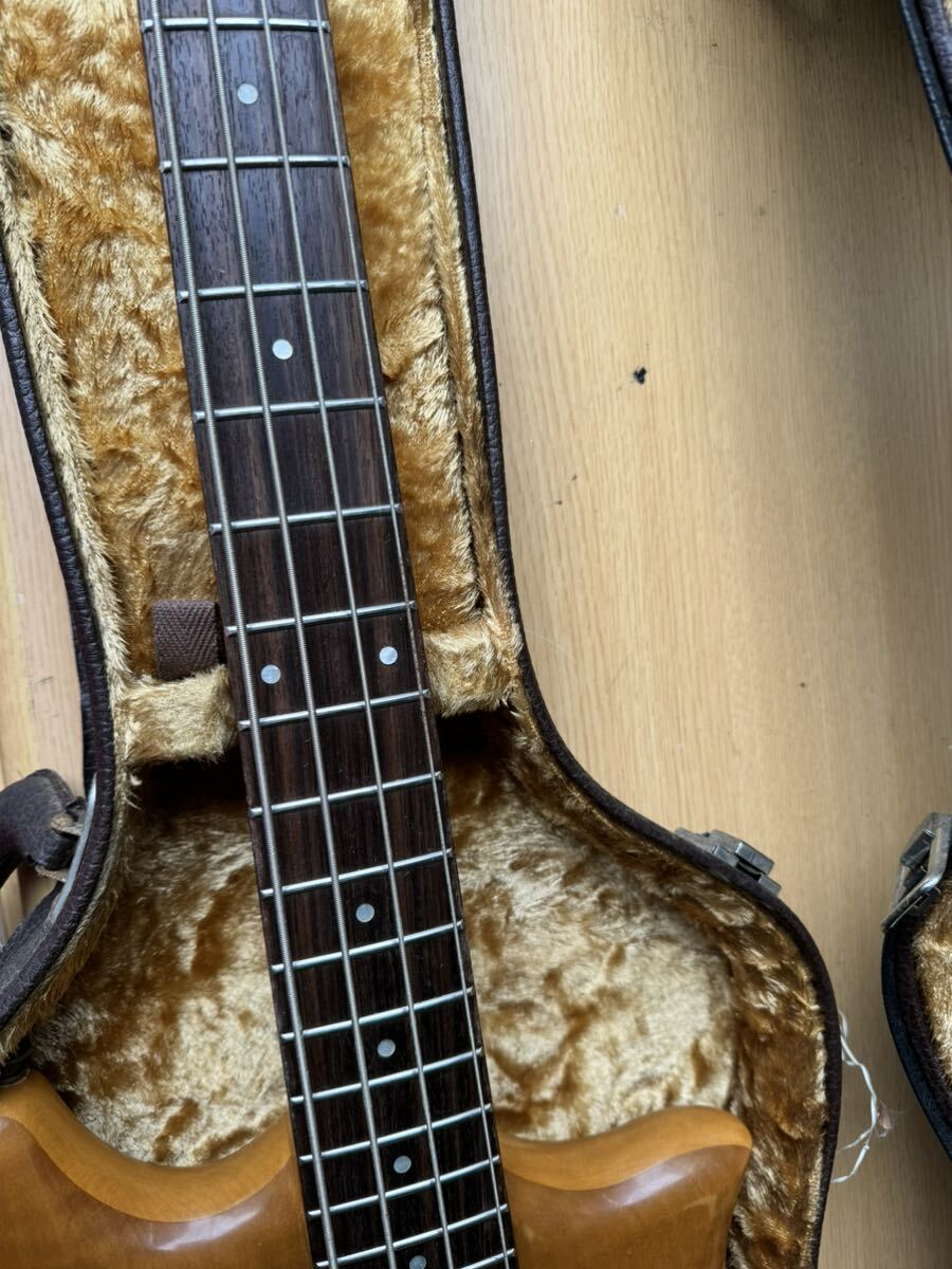 ベースギターkawai ハードケース付 ギターの画像3