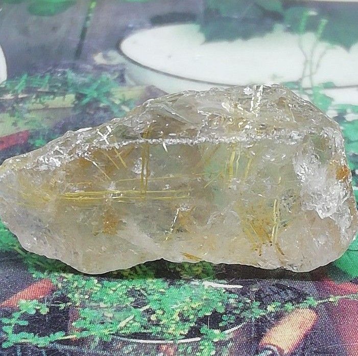 ルチルクォーツ780鉱物標本　原石　天然石　パワーストーン
