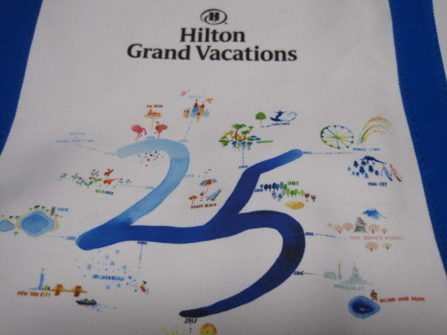 【非売品 Hilton Grand Vacations】25周年限定 トートバッグ ハワイ ヒルトングランドバケーション/激レア品 多数出品中！出品リストで検索_画像2