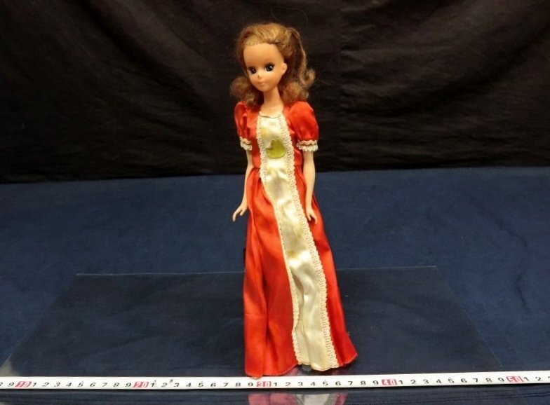 L6020 1966 Tuli マテル社 TAIWAN チューリーちゃん 着せ替え人形 ドール 昭和レトロ ソフビ人形の画像1