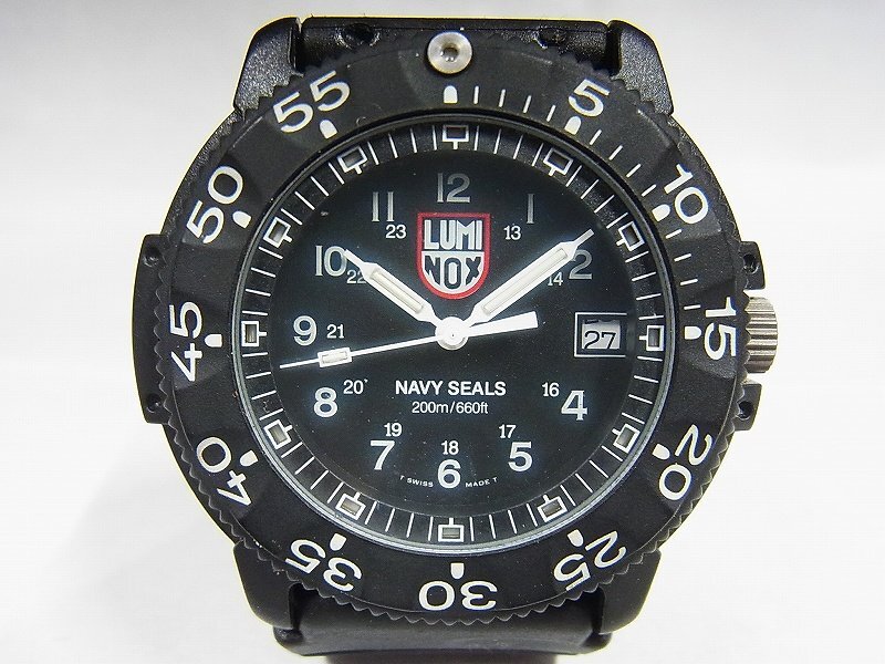 A5103 スイス ルミノックス NAVY SEALS 腕時計 現状品_画像1