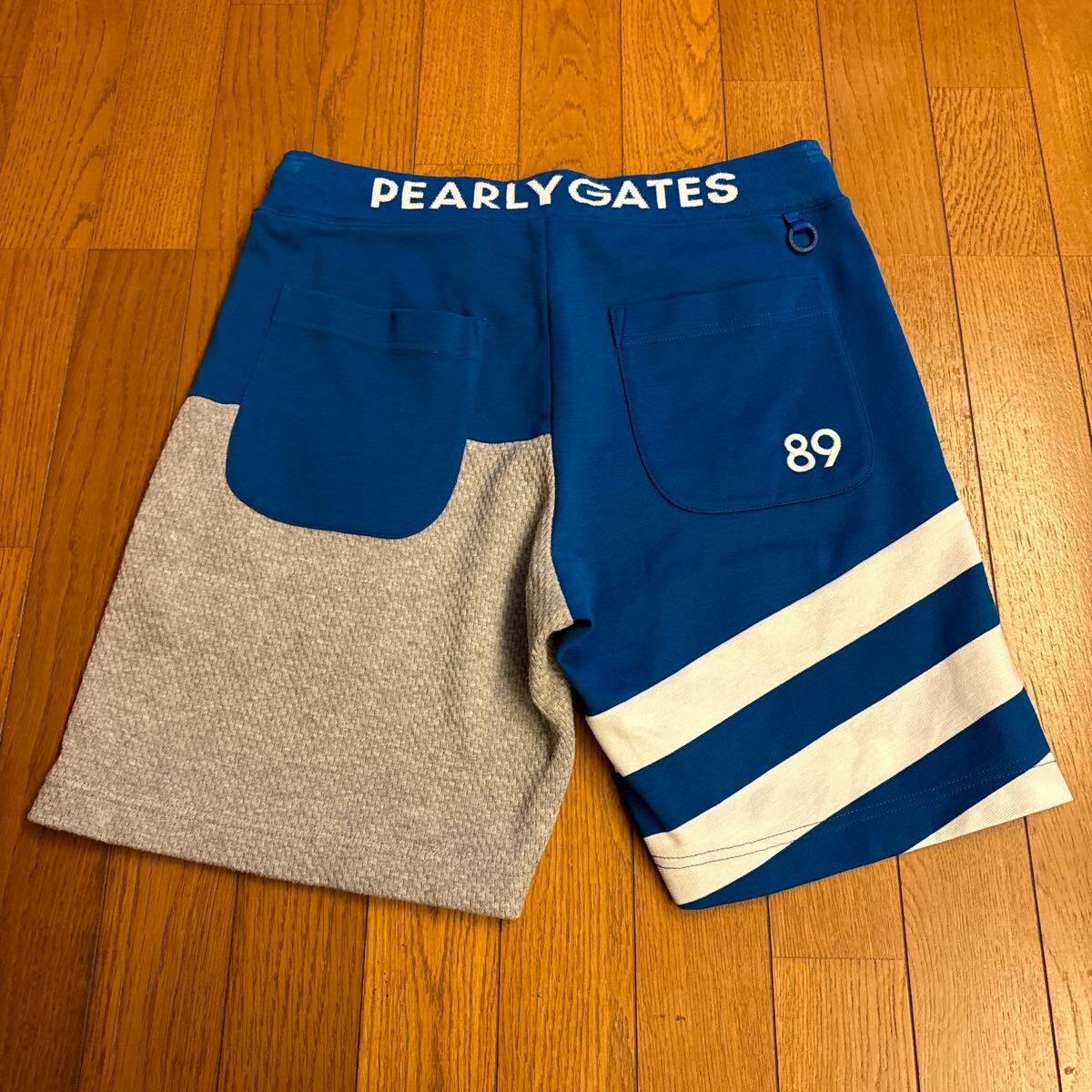  Pearly Gates! comfort .. short pants! blue!5(L)!100 jpy start!