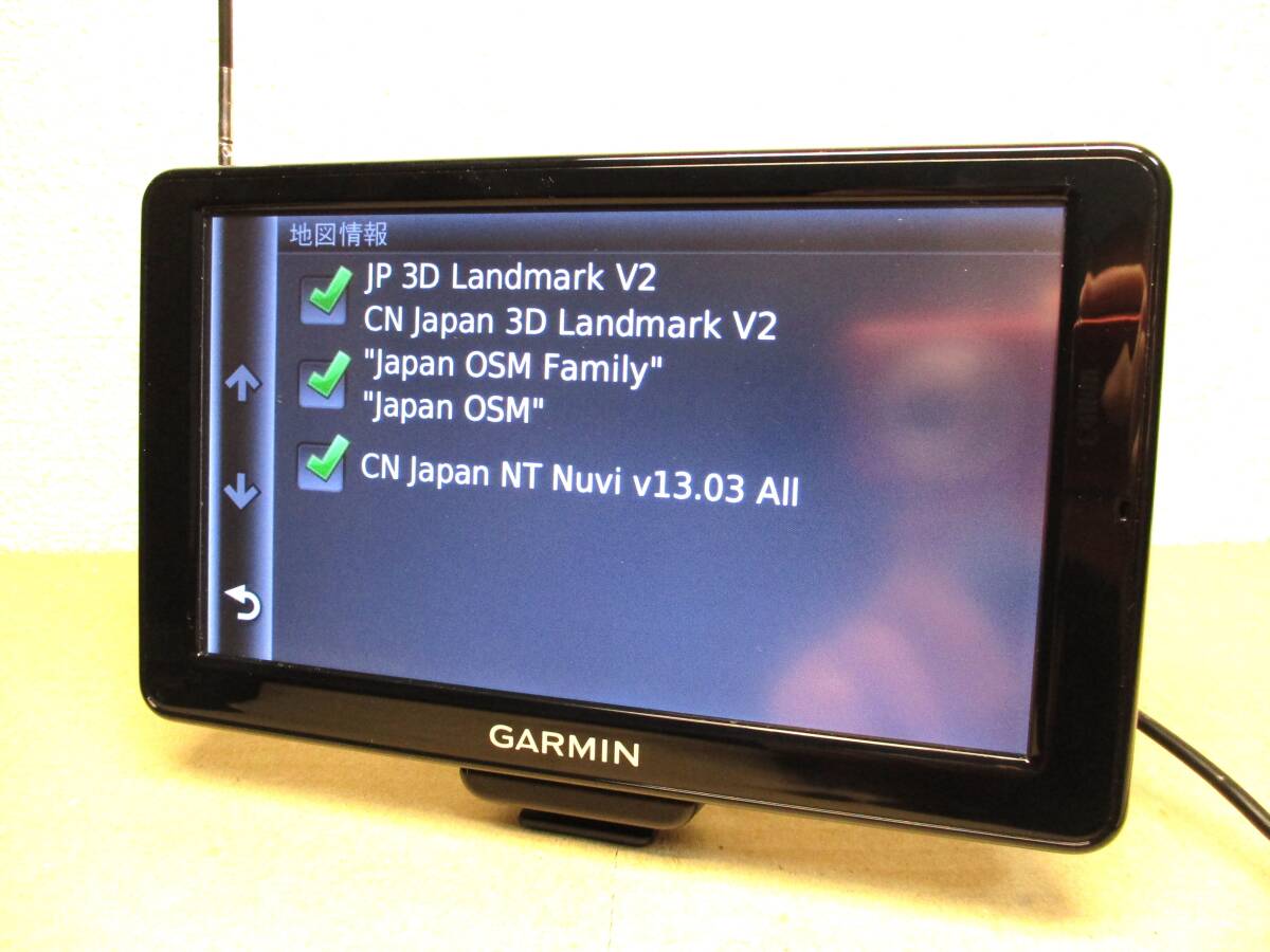 OSM 2024年4月版地図データ ガーミン GARMIN nuvi 2790 希少7インチ ポータブルナビ カーナビ Bluetooth ワンセグTV FMトランスミッター_画像7