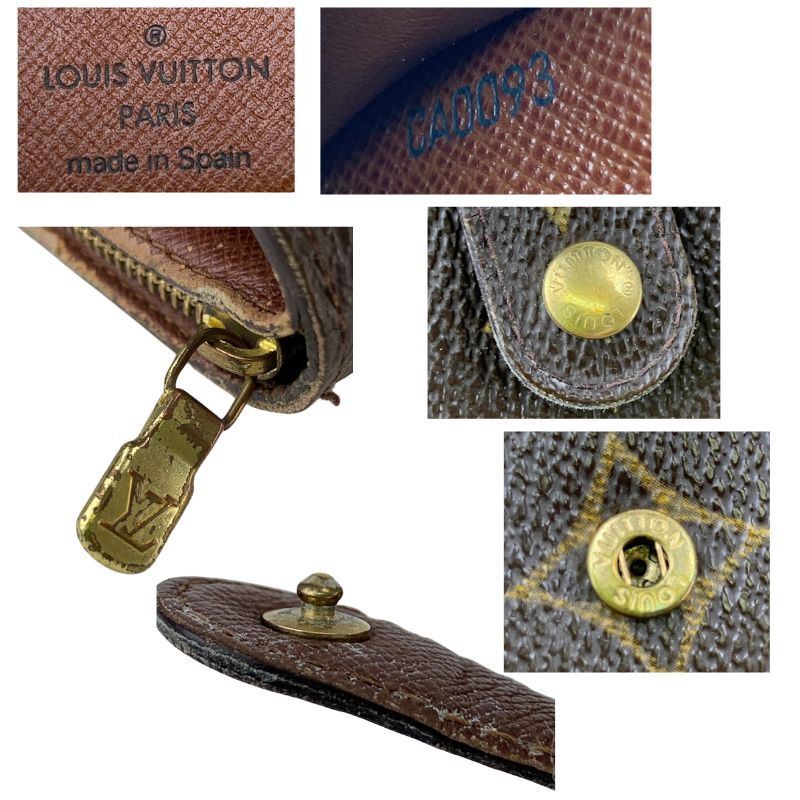 【1円出品】K235026192879 LOUIS VUITTON ルイヴィトン おまとめ4点セット モノグラム 二つ折り財布 ウォレット パスケース キーケースの画像7