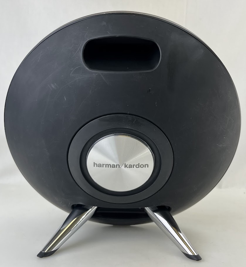 【1円出品】K2582 harman/kardon ハーマンカードン ワイヤレススピーカー ONYX STUDIO Bluetooth オーディオ 音響機器 動作確認済みの画像4