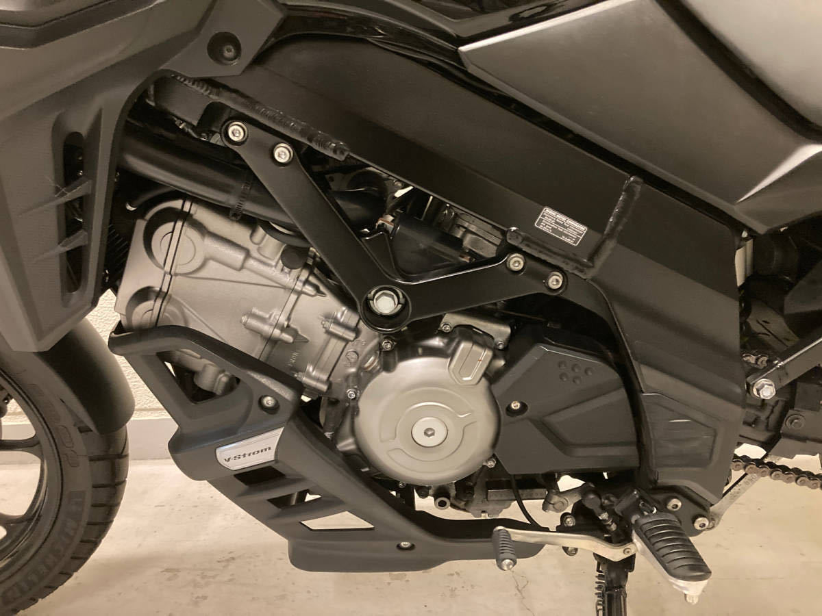 ★SUZUKI★ V-Strom650 ABS ★Vストローム650 黒 ★2020.2新車登録、 次回車検令和７年2月6日迄★ローダウンシート選択可_画像6