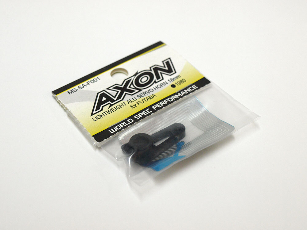 【M325】AXON MS-SA-F001 ライト ウェイト アルミ サーボ ホーン 18mm for フタバ 新品（アクソン LIGHTWEIGHT ALU SERVO HORN 希少 RC）_画像1