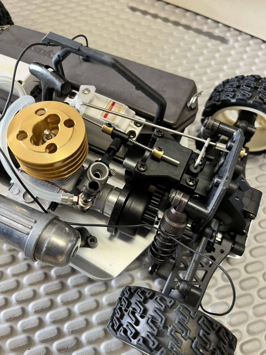 京商 1/10 4WD SUBARU IMPREZA WRC KT-2 仕様 GX12-CRG ENGINE ラジコン KYOSHO レディセット ラリーカー 12 エンジン 2チャンネル プロポ_画像7