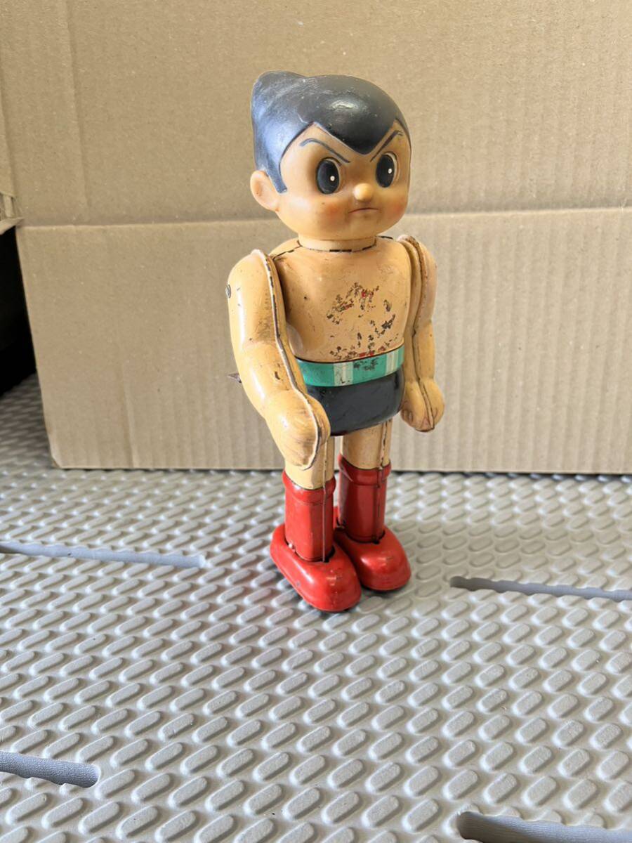 bili ticket association Astro Boy zen my walk retro tin plate toy that time thing Showa Retro retro vintage toy Atom rare doll 