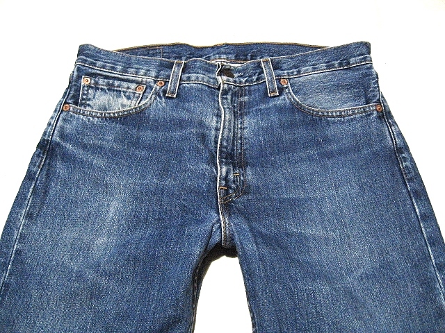 米国製 505-03 w32 (85x75位) タテ落ち アメリカ製 Levi’s リーバイス USA 状態良好_画像2