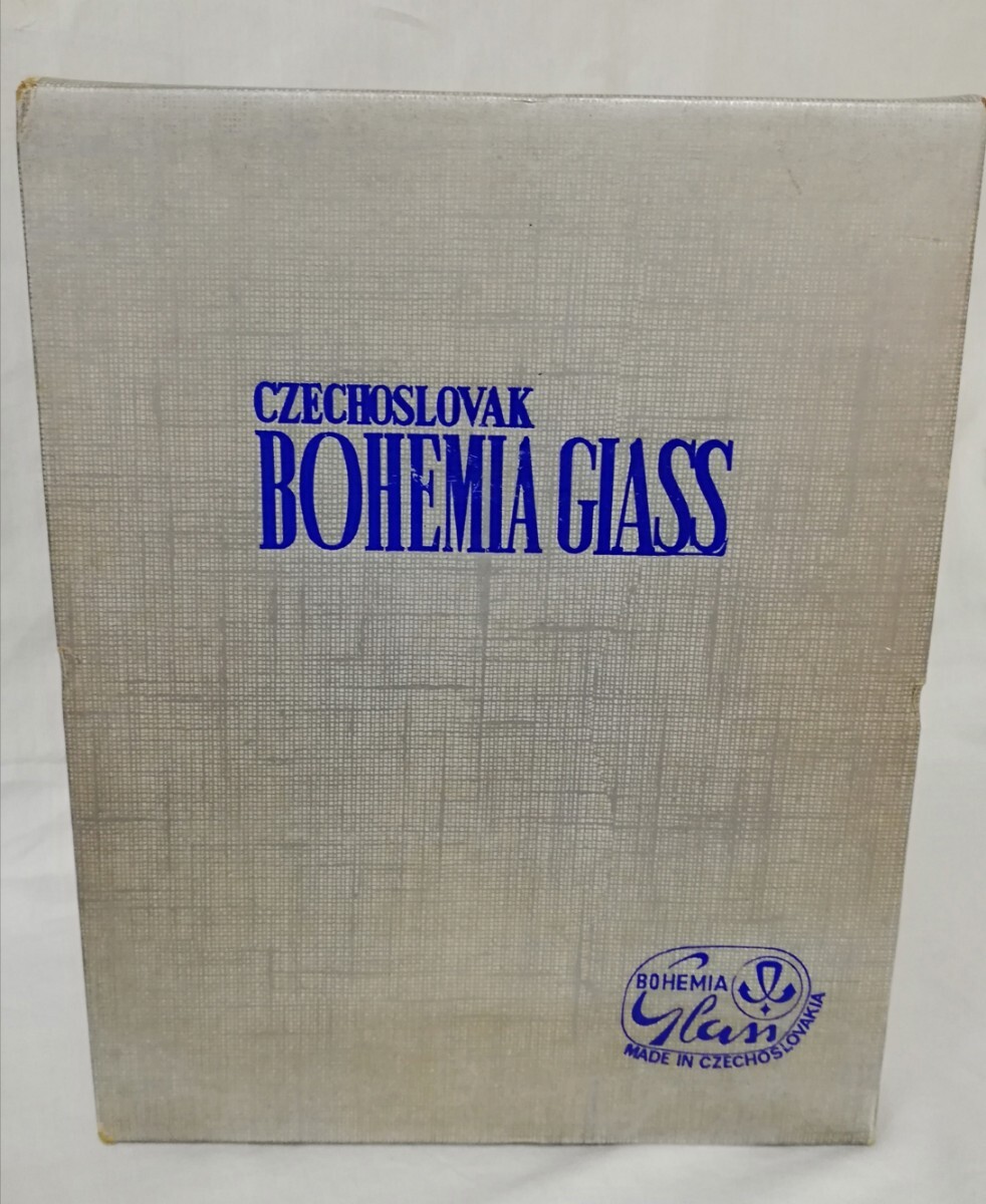 BOHEMIA GLASS ボヘミアグラス 花瓶 