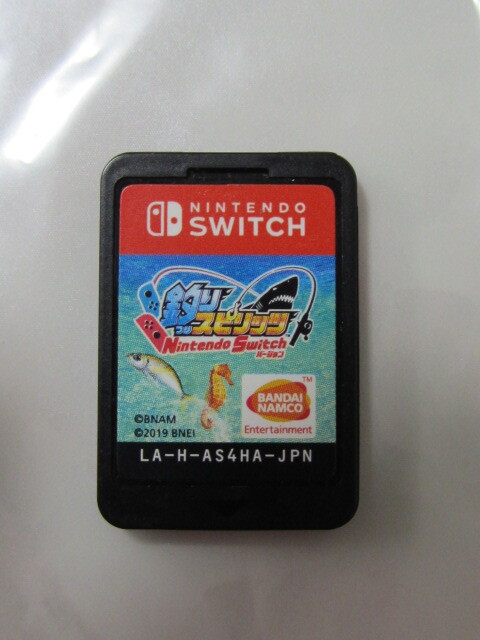 ☆ 美品 ☆ NINTENDO SWITCH ☆ ニンテンドースイッチ ソフト ☆ 釣りスピリッツ ☆ ソフト ＋ サオコン SET ☆ ロット ☆ _画像5