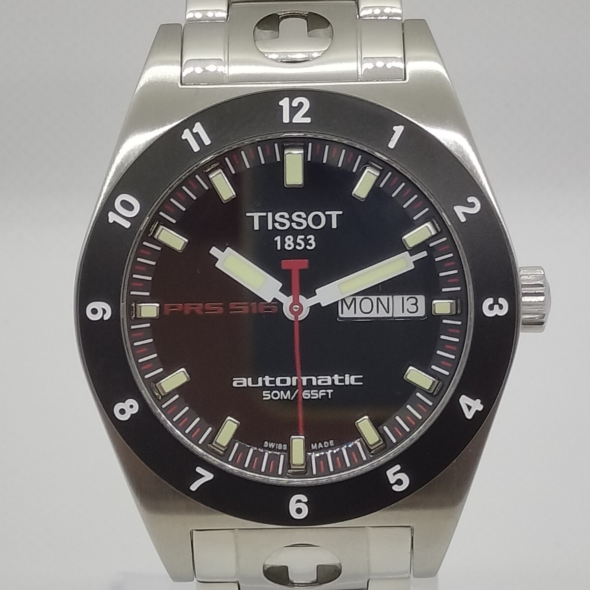 【美品】TISSOTティソ T91.1.483.51 TスポーツPRS516箱付きメンズ腕時計_画像1