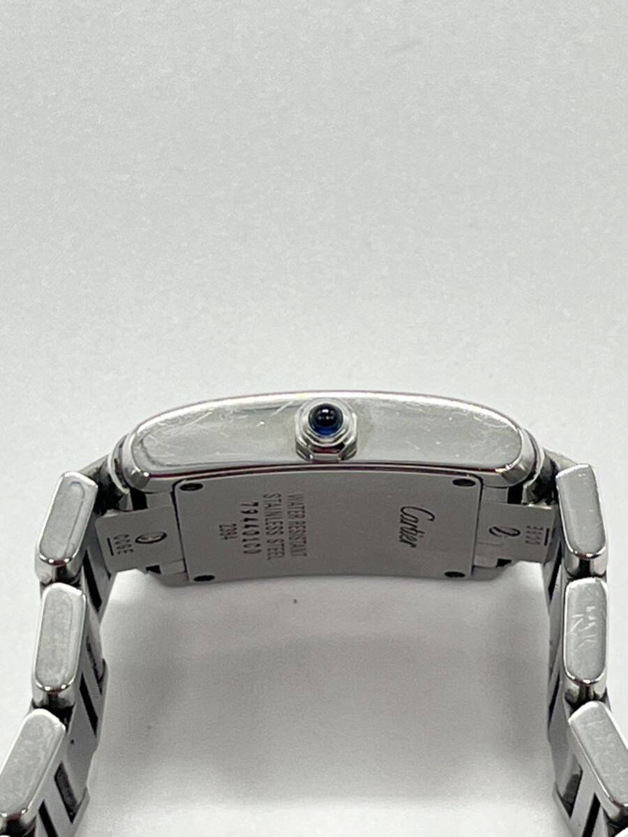 Cartier カルティエ タンクフランセーズ 2384 2針 レディース クォーツ 腕時計 箱付き _画像3