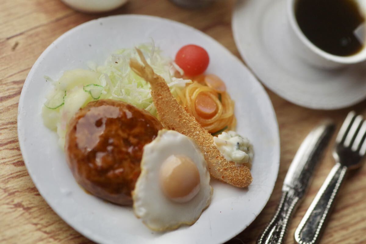 ミニチュアフード】洋食ミックスプレート ドールハウス 食品 ミニチュアフード】洋食ミックスプレート ドールハウス 食品