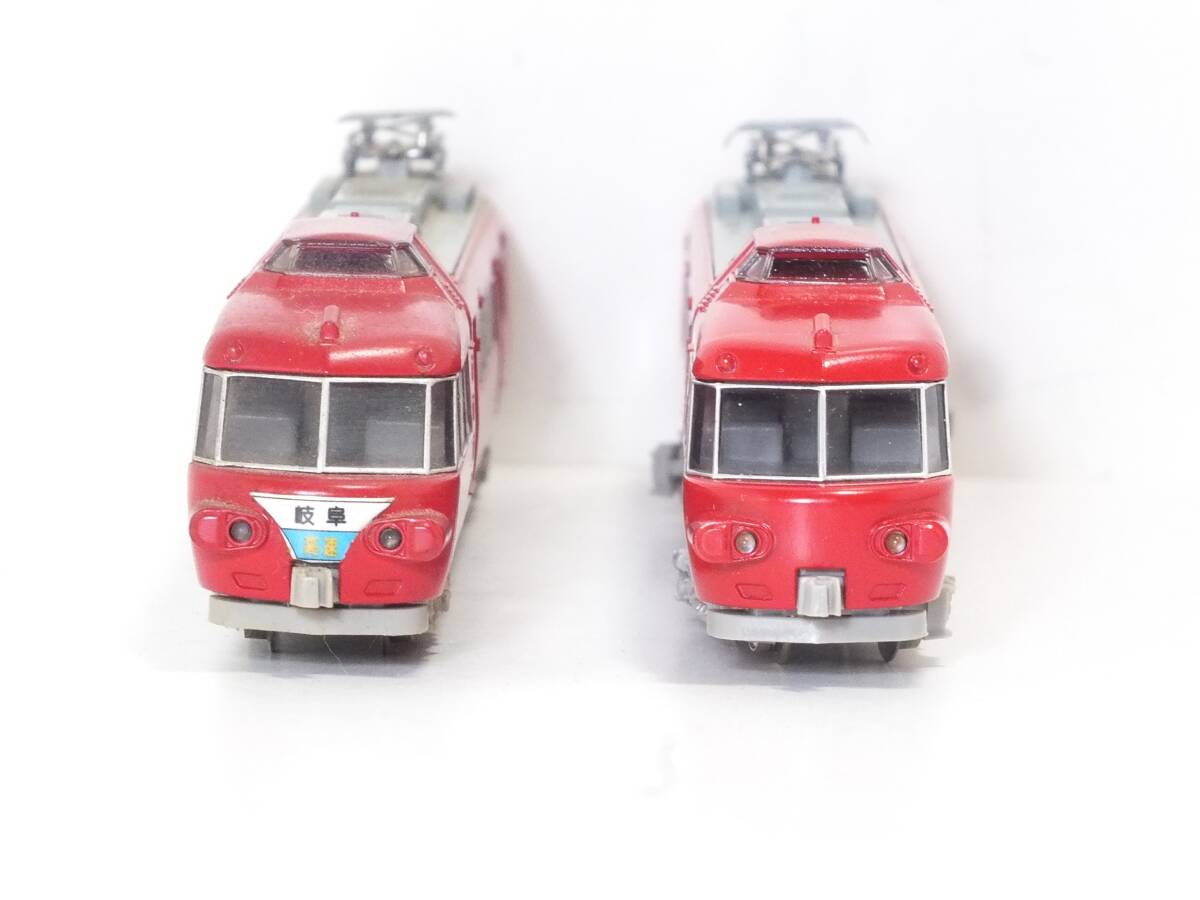 TOMIX old name iron 7000 series, panorama car 4 both set . junk treatment .***