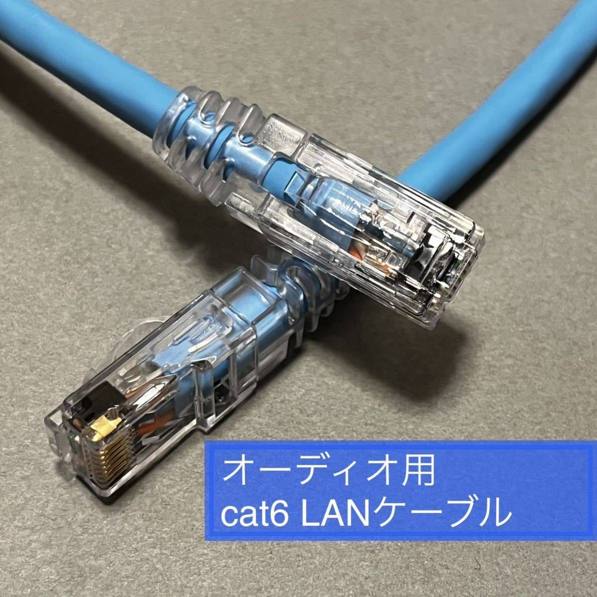 オーディオ用オリジナルLANケーブル Cat6 0.2～1.0m