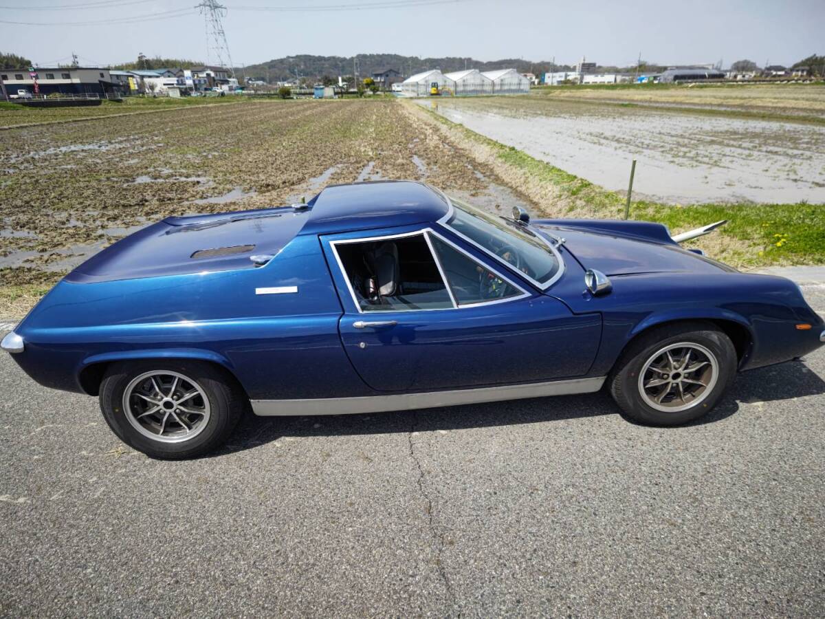 ロータス ヨーロッパ ツインカムTC Type74 憧れ人気の本国仕様 右ハンドル 実働車！！ 車検有ります 1972年モデル ロータスヨーロッパ 74S_純正アルミホイール、この低さカッコイイ！