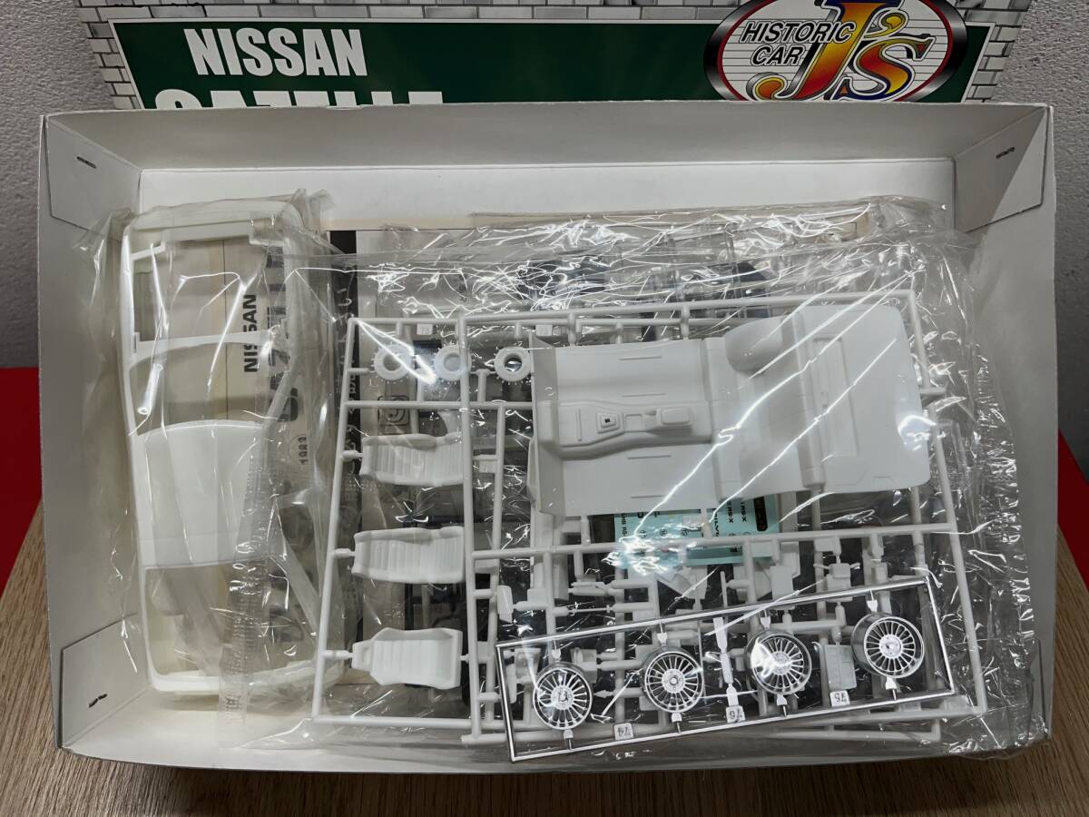 【新品・未組立品】アオシマ AOSHIMA 1/24 J's ヒストリックカーシリーズ8 日産 ガゼール HB ターボ RS-X　026489　NISSAN GAZELLE TURBO_画像5