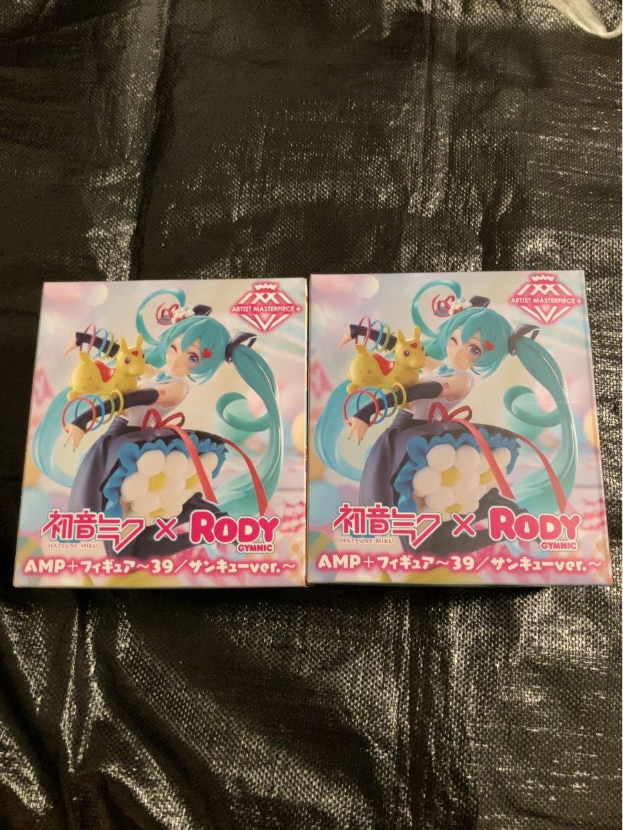 初音ミク×RODY ampフィギュア　39  サンキューver. 2個セット