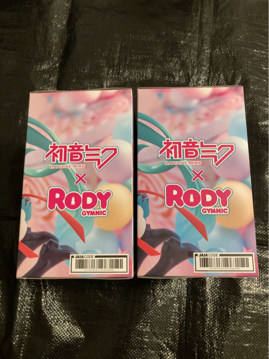 初音ミク×RODY ampフィギュア　39  サンキューver. 2個セット