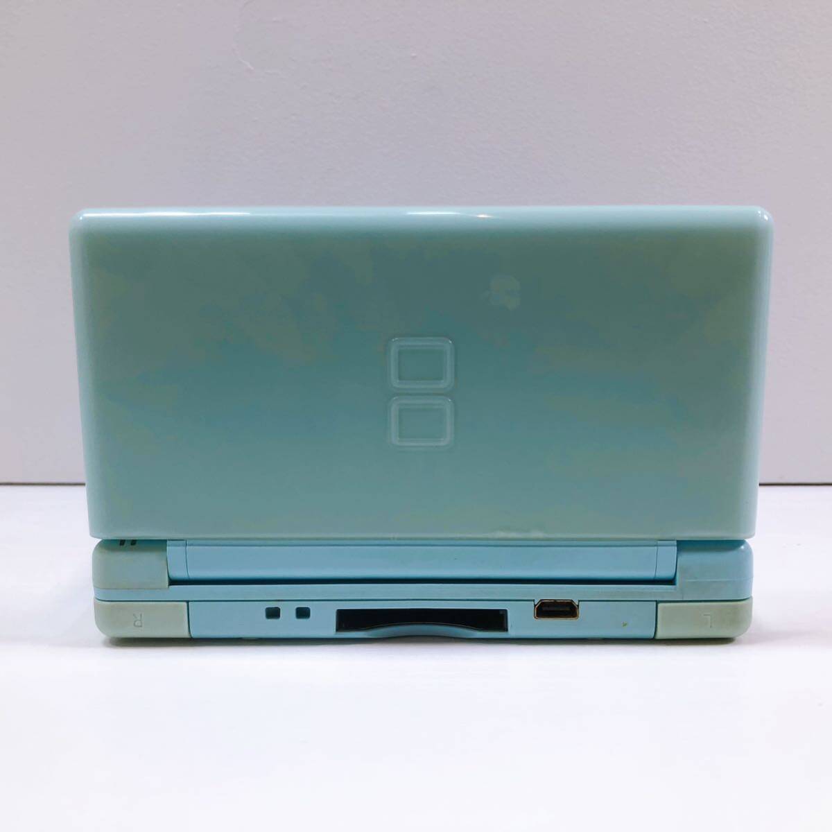 316【中古】Nintendo DS Lite 本体 USG-001 アイスブルー ニンテンドー DS ライト 任天堂 タッチペン付き 動作確認 初期化済み 現状品の画像4